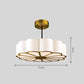 Lumenza lights Modern Flower Petal Ceiling Light – Elegant Gold Pendant Lamp with Soft Warm Glow, Decorative LED Chandelier for Living Room, Bedroom & Dining Area