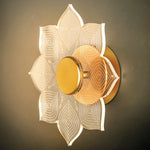 Lotus Glow LED Wall Lights For Wall-Mounted Lamps for Living Room, Bedroom, Office, Hallways & Feature Walls