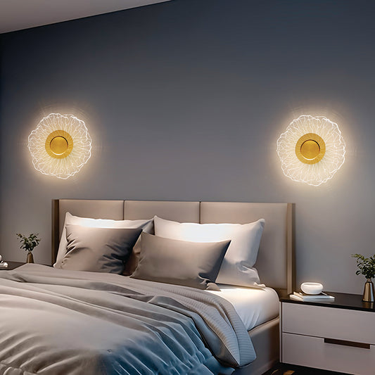 Flora Glow LED Wall Lights For Wall-Mounted Lamps for Living Room, Bedroom, Office, Hallways & Feature Walls