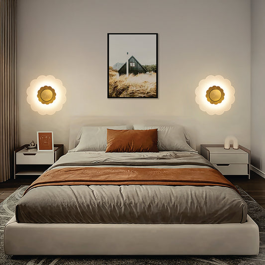 Blossom Glow LED Wall Lights For Wall-Mounted Lamps for Living Room, Bedroom, Office, Hallways & Feature Walls