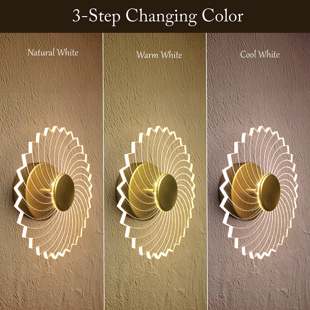 Lucent Nest LED Wall Lights For Wall-Mounted Lamps for Living Room, Bedroom, Office, Hallways & Feature Walls